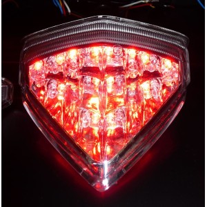 Piloto trasero blanco de leds Ermax 910101120