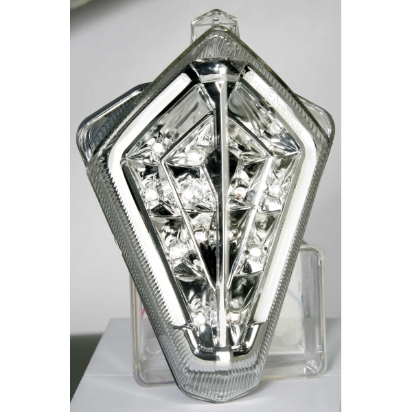 Piloto trasero blanco de leds con neón Ermax 910201110