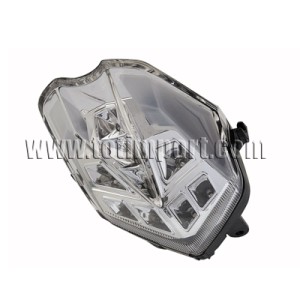 Piloto trasero blanco de leds con neón Ermax 912101034