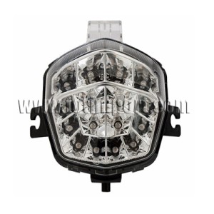 Piloto trasero blanco de leds con catadióptrico Ermax 910401098