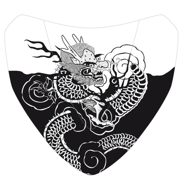 Serigrafía DRAGON para cúpula Ermax SE05SVDRA