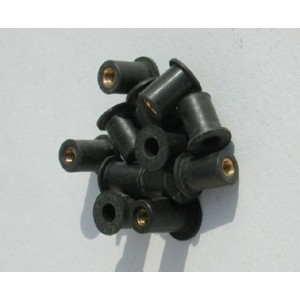 Ins4 kit anillo de goma M4 + tornillo de acero cromado + rondelles (10 piezas) Ermax 9005M4004