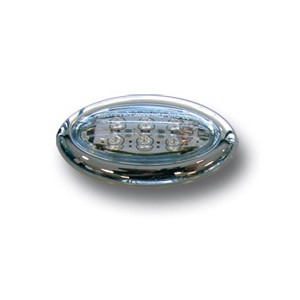 N 5 mini repetidores ovalados LED Ermax 9105BC005