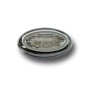 N 7 Mini repetidores (indicadores adicionales) LED ovalado  Ermax 9105AL007