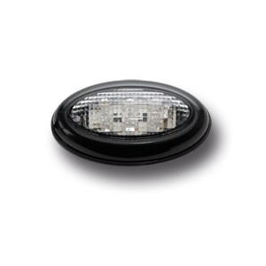 N 7 Mini repetidores (indicadores adicionales) borde de LED ovalado Ermax 9105NO007