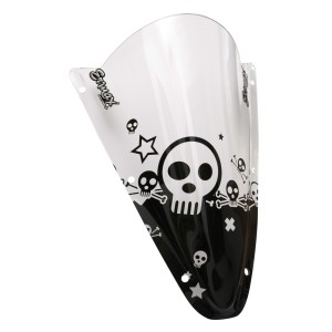 Serigrafía PUNK FASHION para cúpula y parabrisas Ermax SE05PBPUN