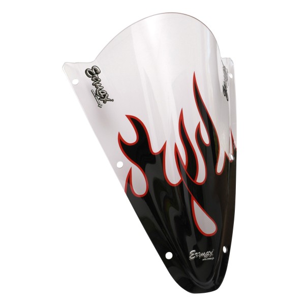 Serigrafía y FLAMING para cúpula y parabrisas Ermax SE05NRFLA