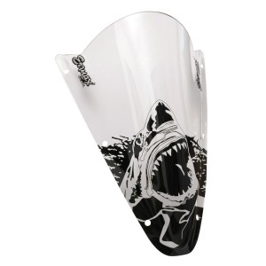 Serigrafía SHARKS para cúpula y parabrisas Ermax SE05PBSHA