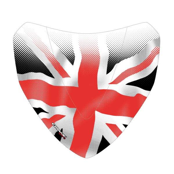 Serigrafía y UNION JACK para cúpula Ermax SE05SVUNJ