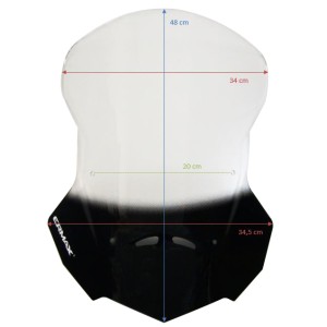 Fixbu kit de fijación para cúpula touring NC 750 X - 2021 Ermax TO01T1901