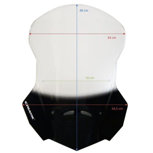 Fixbu kit de fijación para cúpula touring NC 750 X - 2021 Ermax TO01T1901