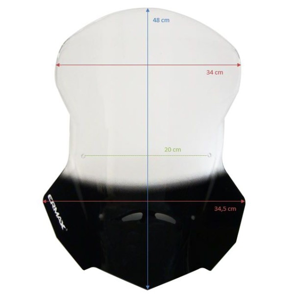 Fixbu kit de fijación para cúpula touring NC 750 X - 2021 Ermax TO01T1954