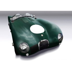 Cúpula de faro 3mm espesor para Jaguar Type C 1951-1953 Ermax BPJG00101