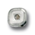 Pareja de intermitentes cuadrados LED Ermax 9105BL001