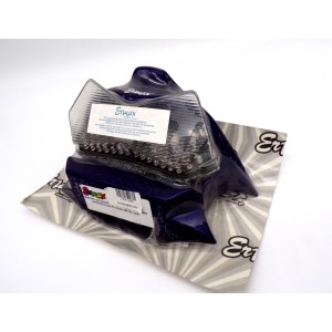 Kit de soporte de matrícula con luz de matrícula catadióptrico e intermitentes Ermax 790414080