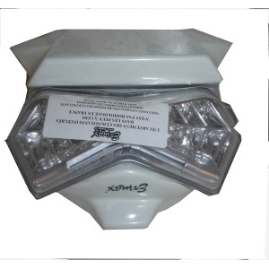 Kit de soporte de matrícula con luz de matrícula catadióptrico e intermitentes Ermax 790417080