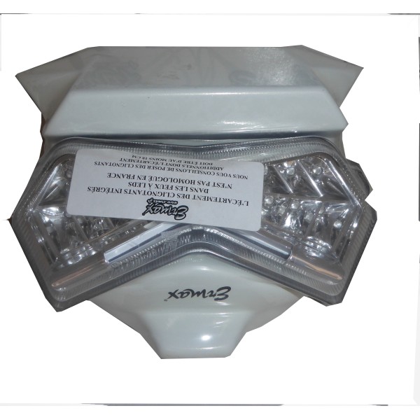 Kit de soporte de matrícula con luz de matrícula catadióptrico e intermitentes Ermax 790421080