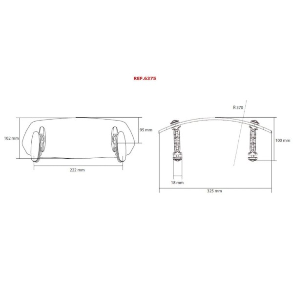 Cúpula tipo original 0201xx023 Ermax 020101023