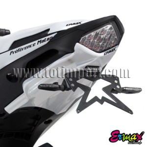 Kit de soporte de matrícula con luz de matrícula y catadióptrico 7901xx098 Ermax 790155098