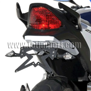 Kit de soporte de matrícula con luz de matrícula y catadióptrico 7901xx124 Ermax 790100124