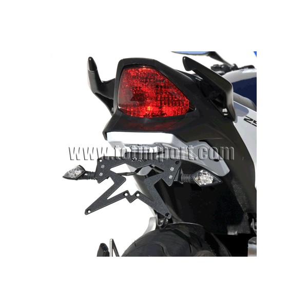 Kit de soporte de matrícula con luz de matrícula y catadióptrico 7901xx124 Ermax 790100124