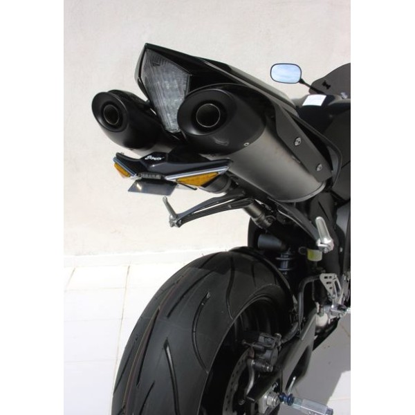 Kit de soporte de matrícula con luz de matrícula y catadióptrico 7902xx089 Ermax 790218089