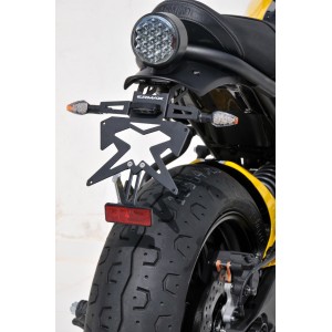 Kit de soporte de matrícula con luz de matrícula y catadióptrico 7902xx111 Ermax 790200111