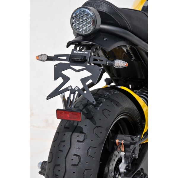 Kit de soporte de matrícula con luz de matrícula y catadióptrico 7902xx111 Ermax 790200111