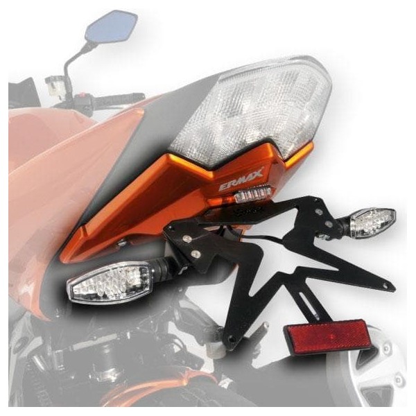 Kit de soporte de matrícula con luz de matrícula y catadióptrico 7903xx060 Ermax 790341060