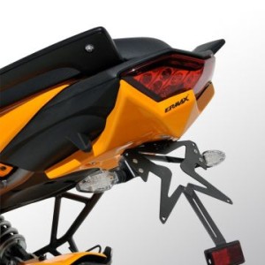 Kit de soporte de matrícula con luz de matrícula y catadióptrico 7903xx078 Ermax 790340078