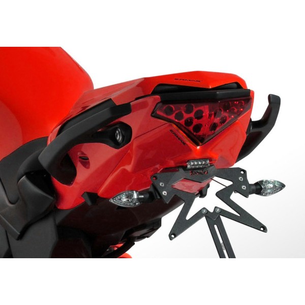 Kit de soporte de matrícula con luz de matrícula y catadióptrico 7903xx082 Ermax 790319082