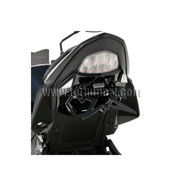 Kit de soporte de matrícula con luz de matrícula y catadióptrico 7904xx104 Ermax 790447104