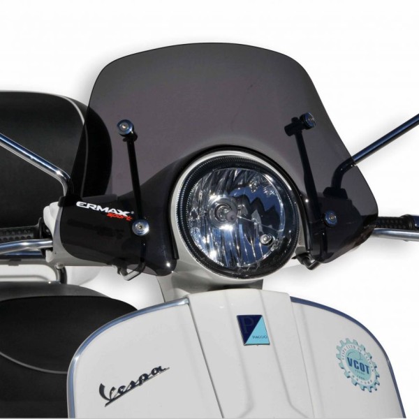 Parabrisas scooter picolo con fijaciones cromadas pc13xx001 Ermax PC1303001