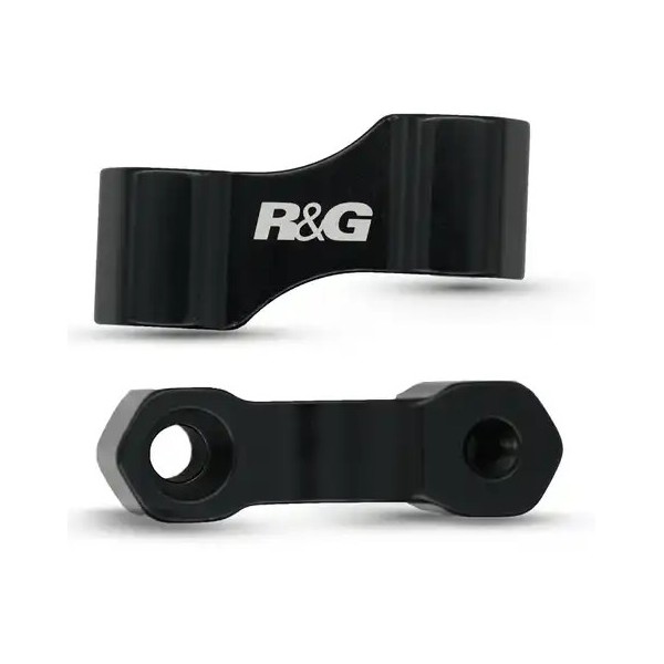 Pareja de extensores para espejos con rosca 10x1.25 - 1 rosca izquierda y 1 rosca derecha  R&G MW0007BK