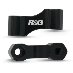 Pareja de extensores para espejos con rosca 10x1.25 - 1 rosca izquierda y 1 rosca derecha  R&G MW0009BK