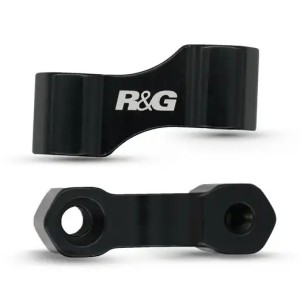 Pareja de extensores para espejos con rosca 10x1.25 Rosca izquierda R&G MW0015BK