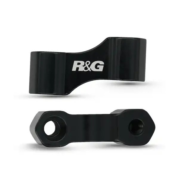 Pareja de extensores para espejos con rosca 10x1.25 Rosca izquierda R&G MW0016BK