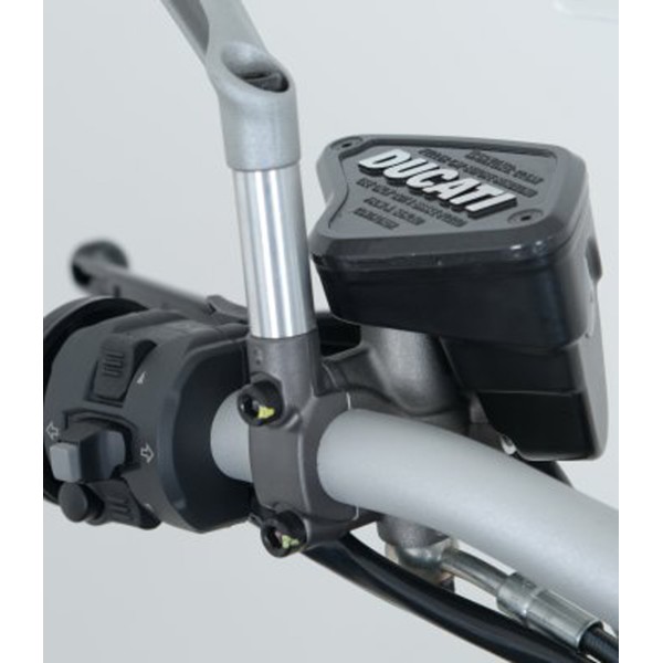 Pareja de extensores para espejos con rosca M8  R&G MR0002BK