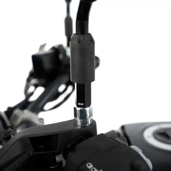 Pareja de extensores para espejos - rosca a izquierdas  R&G MR0008BK