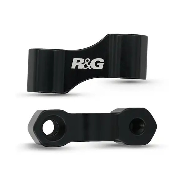 Pareja de extensores para espejos con rosca 10x1.25 - con 8mm de rosca Rosca derecha R&G MW0013BK