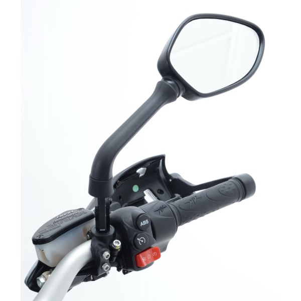 Pareja de extensores para espejos con rosca 10x1.25 - con 8mm de rosca  R&G MR0009BK