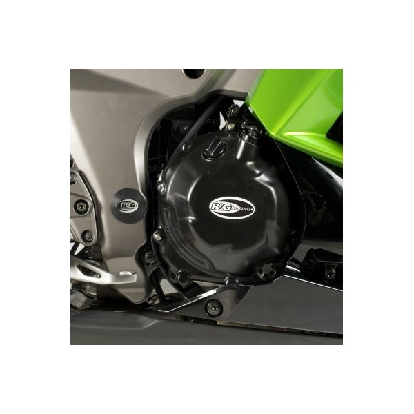 Kit de tapas de motor - 2 pcs Tapas de: Alternador (Izq) - Embrague (Dch) R&G KEC0028BK