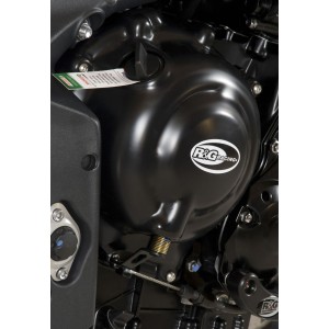 Kit de tapas de motor - 2 pcs Tapas de: Alternador (Izq) - Embrague (Dch) - Starter (Dch) R&G KEC0009BK