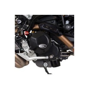 Kit de tapas de motor - 2 pcs Tapas de: Bomba de agua (Izq) - Embrague (Dch) R&G KEC0141BK