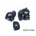 Kit de tapas de motor - 3 pcs Tapas motor (Izq y Dch) - T. bomba de agua R&G KEC0129BK