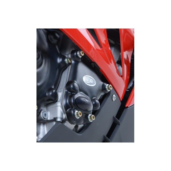 Kit de tapas de motor - 3 pcs Tapas de: Alternador (Izq) - Embrague (Dch) - Pick-up (Dch) R&G KEC0024R