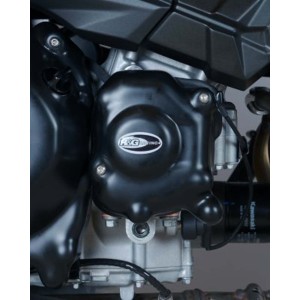 Kit de tapas de motor - 3 pcs T. alternador (Izq) - T. embrague (Dch) - T. starter y pick-up (Dch) R&G KEC0051BK