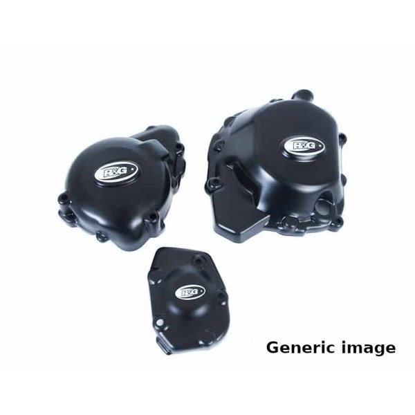 Kit de tapas de motor - 3 pcs Tapas motor (Izq y Dch) - T. Bomba de agua (Dch) R&G KEC0184R