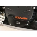 Protector de tapa de motor Lado derecho R&G ECS0034BK