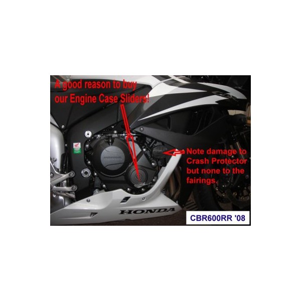 Protector de tapa de motor Lado derecho R&G ECS0030BK